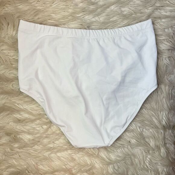 Swimsuits for All Valentine Ruched High Waisted Bikini Bottoms - Picture 7 of 9